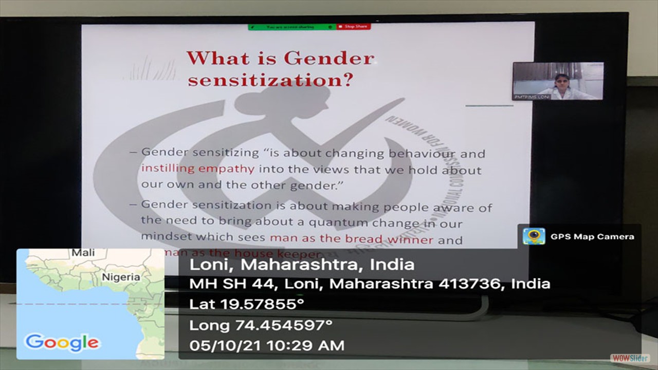 Gender Sensitization Programme By COPT