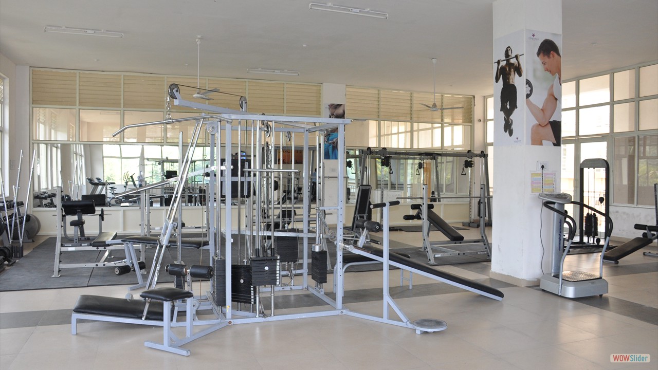 Facilities at Gym .