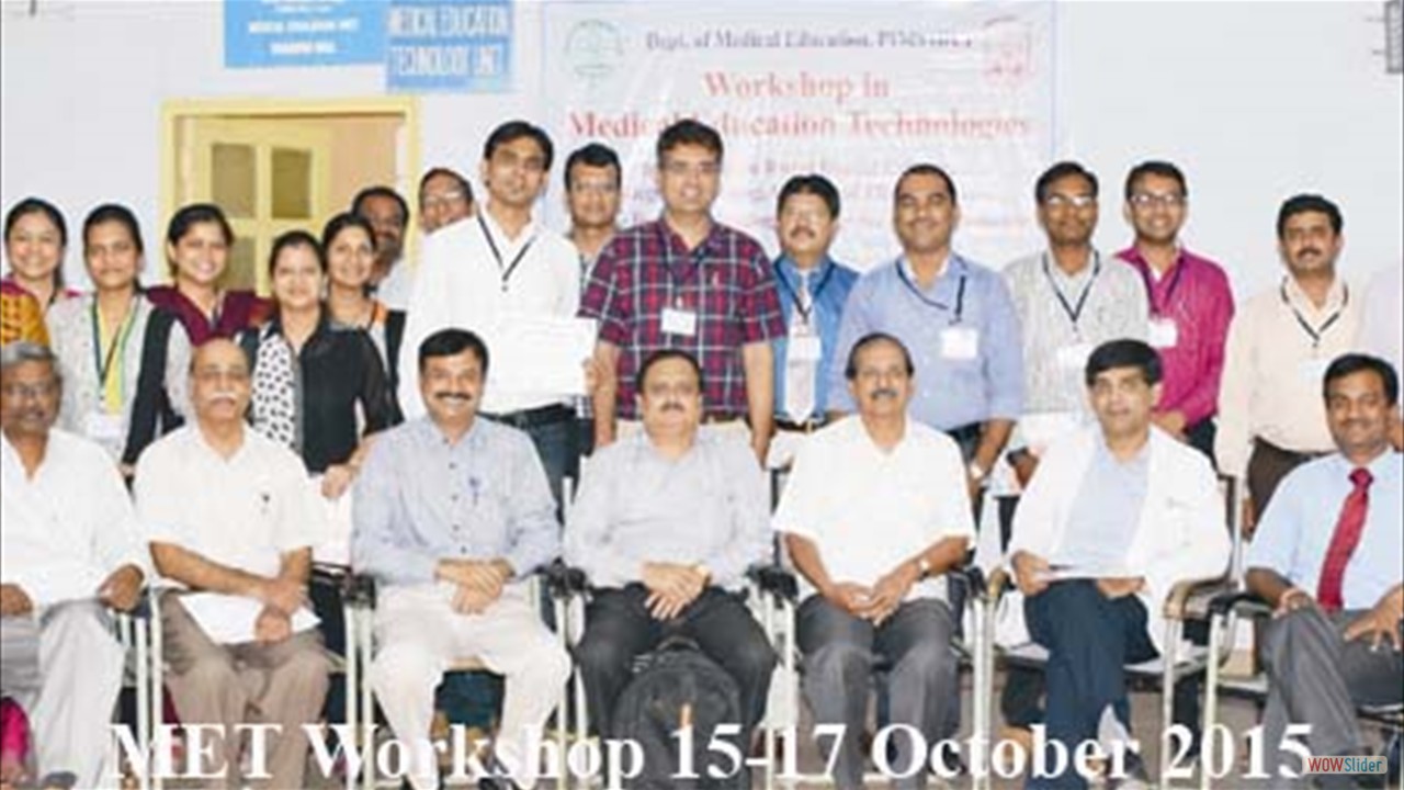 MET Workshop 15-17 October 2015