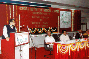 Honr'ble Dr.Ravindra Bapat, vice Chancellor, MUHS, Nashik  